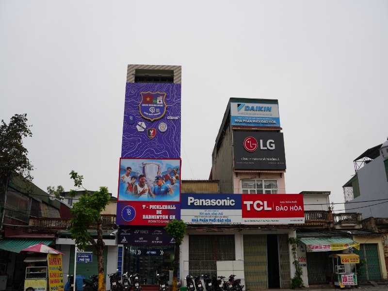 Hình ảnh cửa hàng trong hệ thống Green Holding Sports