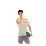 Áo Thi Đấu Pickleball Zocker JAC05 Nam Cổ Tròn