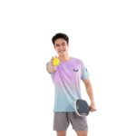 Áo Thi Đấu Pickleball Zocker JAC05 Nam Cổ Tròn