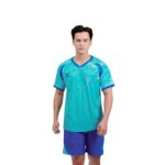 Bộ Áo Bóng Đá Wika Blast Xanh Ngọc