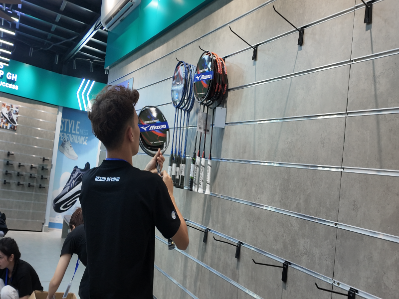 Green Holding Sports hỗ trợ set up 