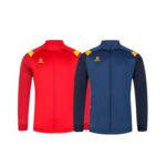 Áo Khoác Nỉ Kelme Thu Đông Phối Vai 8161WT1005